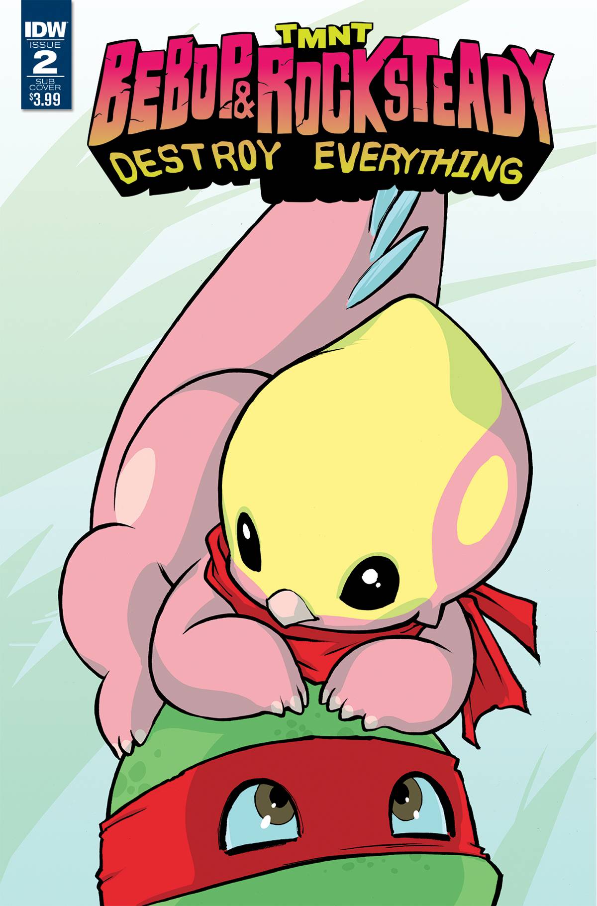 Teenage Mutant Ninja Turtles Bebop & Rocksteady Destroy Everything #2 Sub Variant