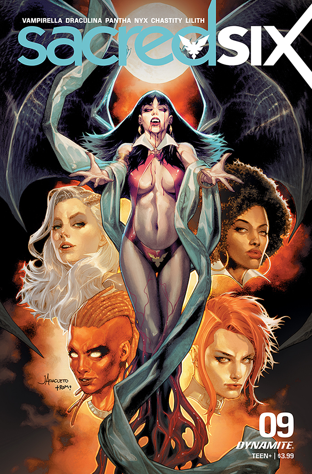 Sacred Six #9 Cover D Anacleto