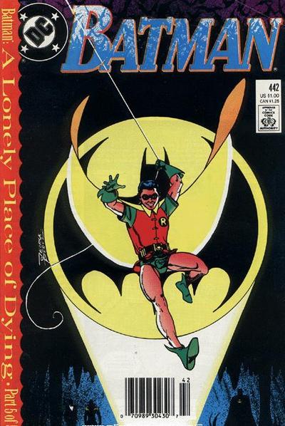 Batman #442 [Newsstand]-Very Good (3.5 – 5)