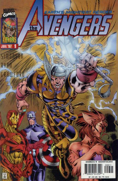 Avengers #9 [Direct Edition]-Very Good (3.5 – 5)