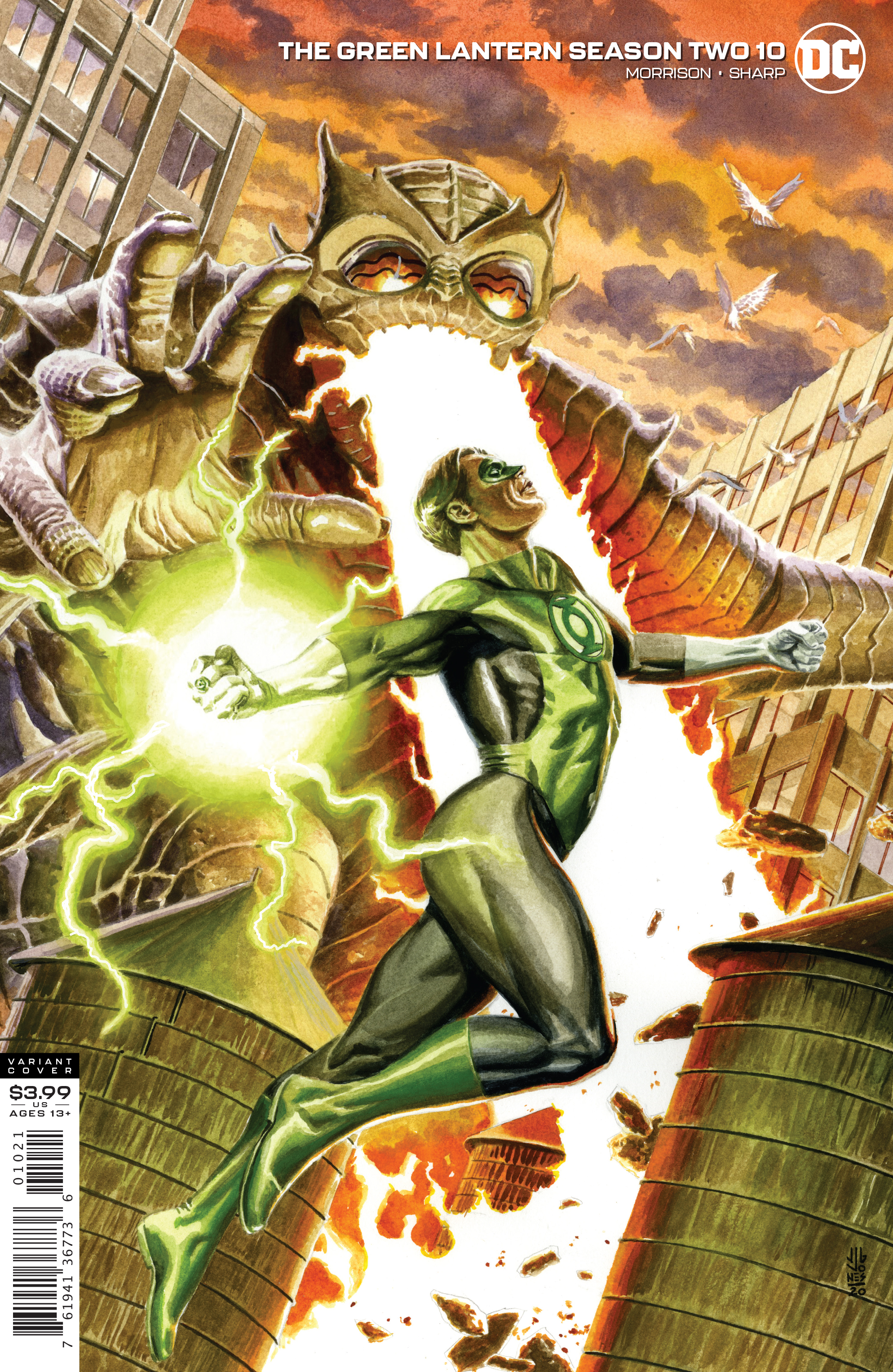 Green Lantern Season Two #10 (Of 12) Cover B Jg Jones Variant (2020)