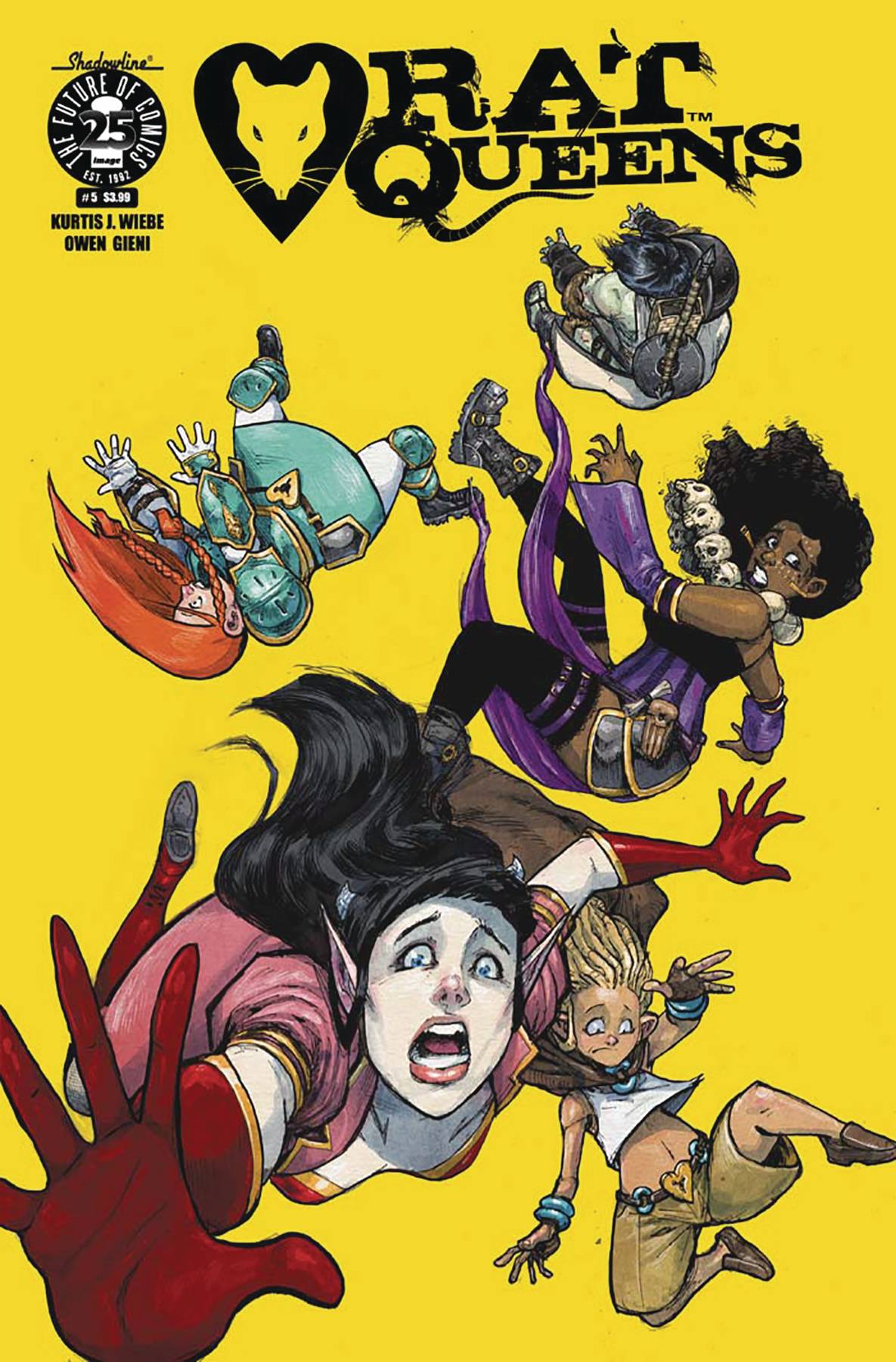 Rat Queens #5 Cover A Gieni