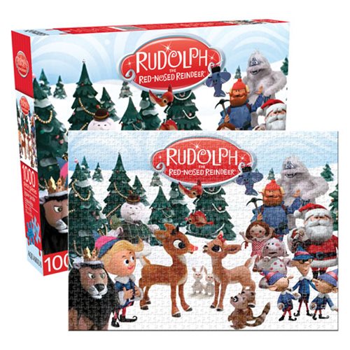 Rudolph The Red-Nosed 1,000-Piece Puzzle