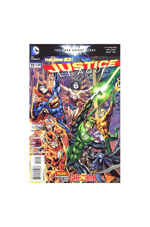 Justice League #11 Gated Variant Bryan Hitch (2011)