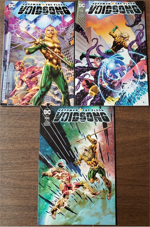 Aquaman Flash Voidsong #1-3 (DC 2022) Set