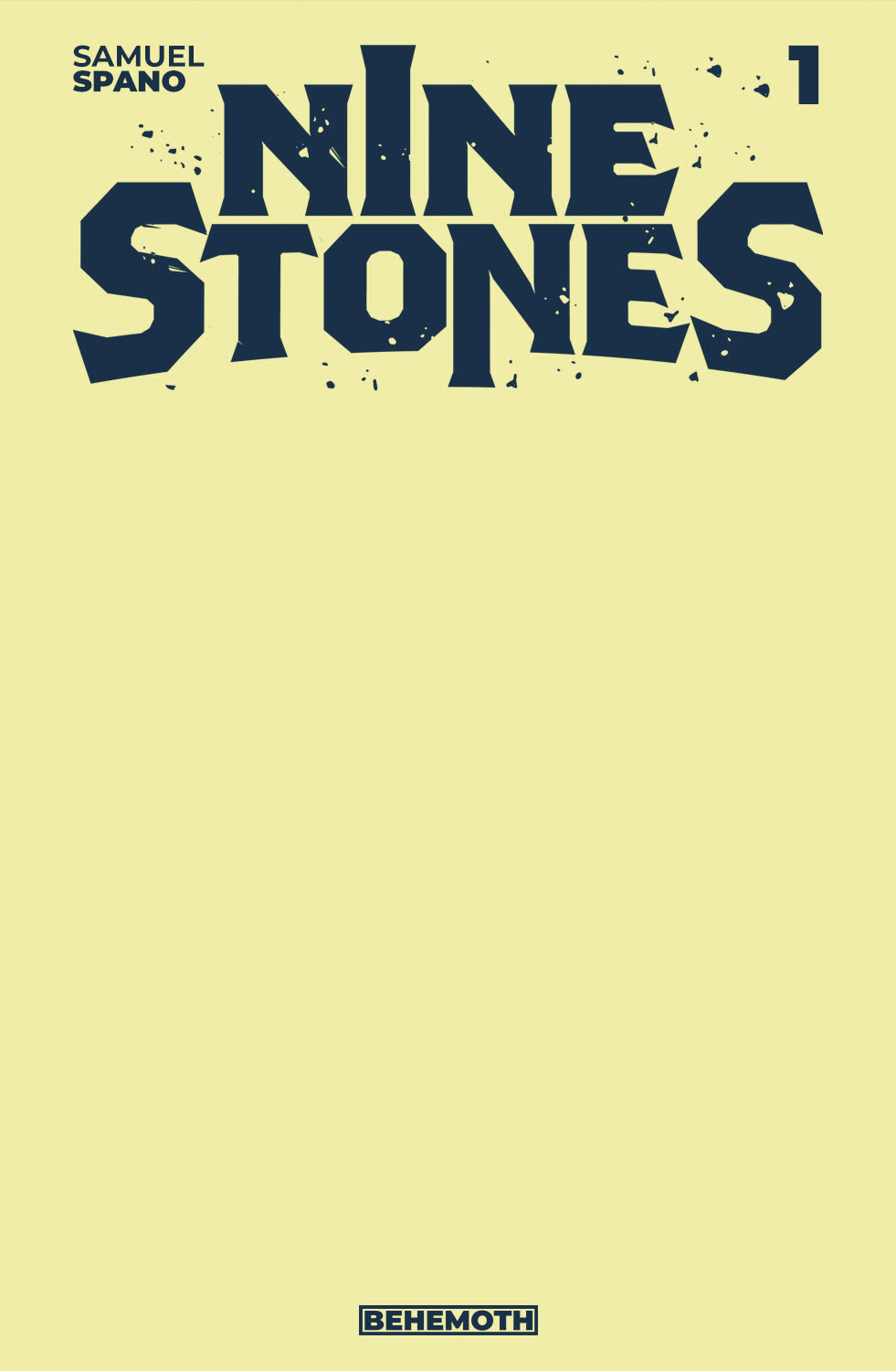 Nine Stones #1 Cover E Sketch Cover (Mature)