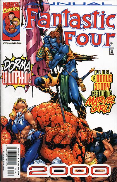 Fantastic Four 2000 #0 [Direct Edition]-Very Fine (7.5 – 9)