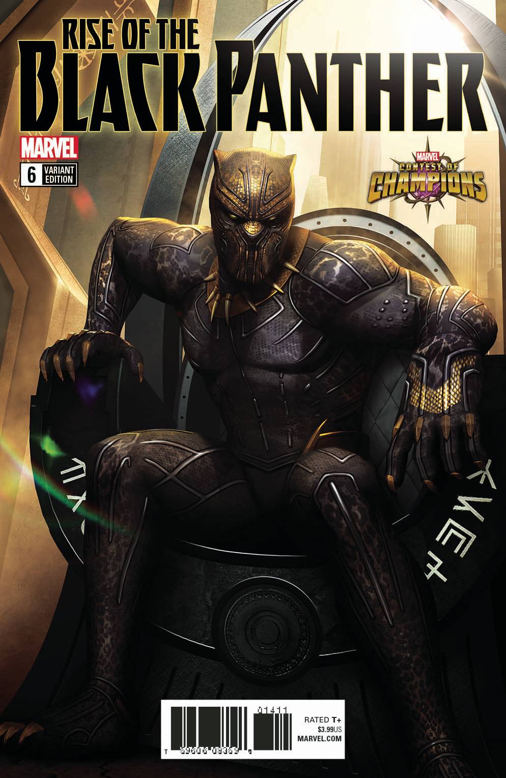 Rise of Black Panther #6 Game Variant (Of 6)