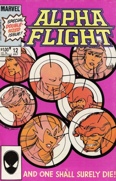 Alpha Flight #12 [Direct]-Near Mint (9.2 - 9.8)