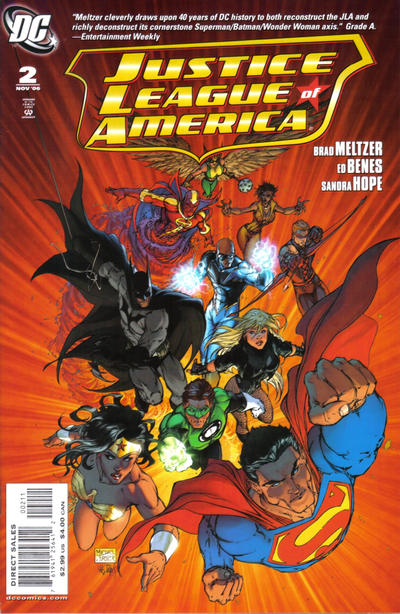 Justice League of America #2 [Michael Turner Cover]-Near Mint (9.2 - 9.8)