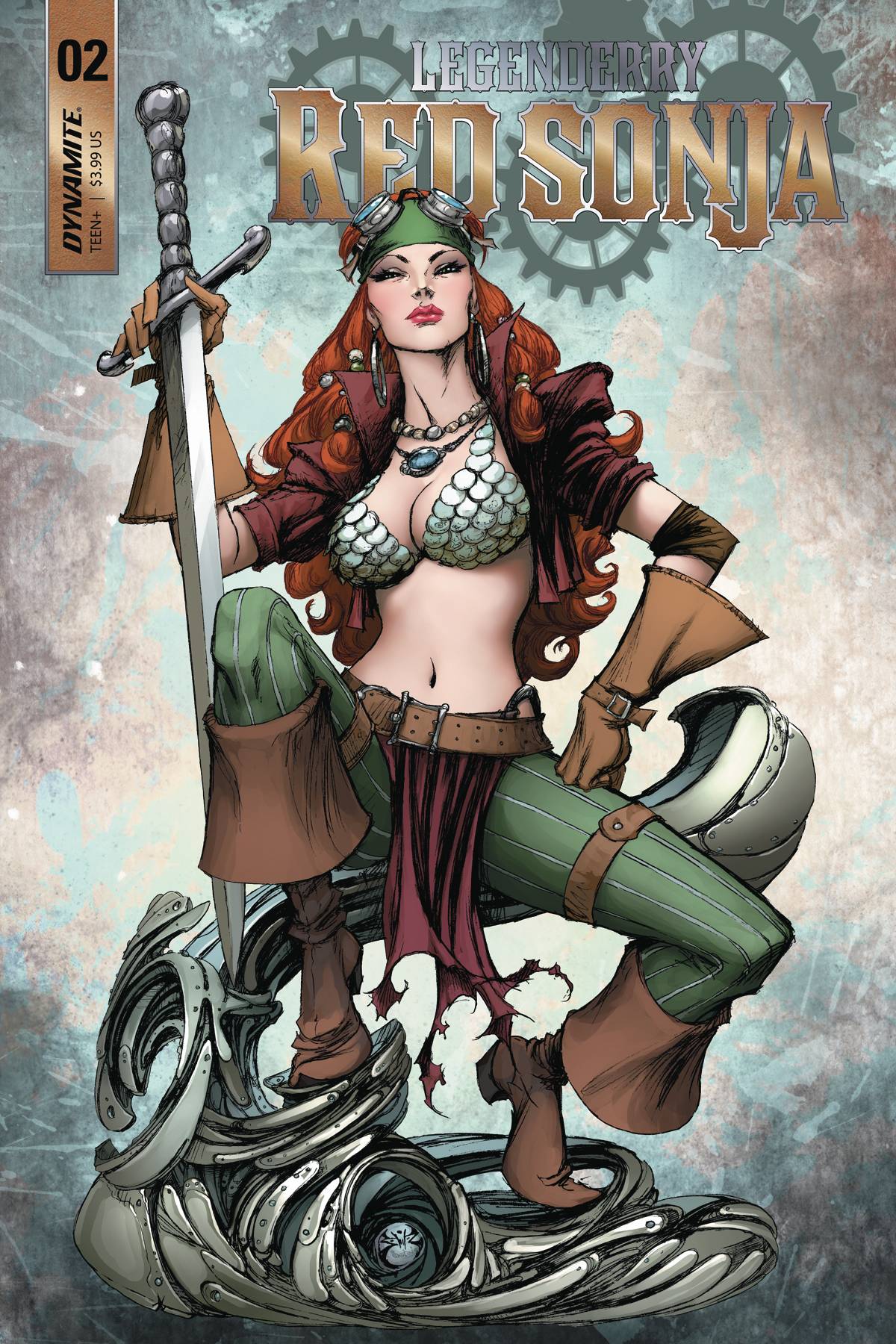 Legenderry Red Sonja #2 Cover A Benitez (Of 5)