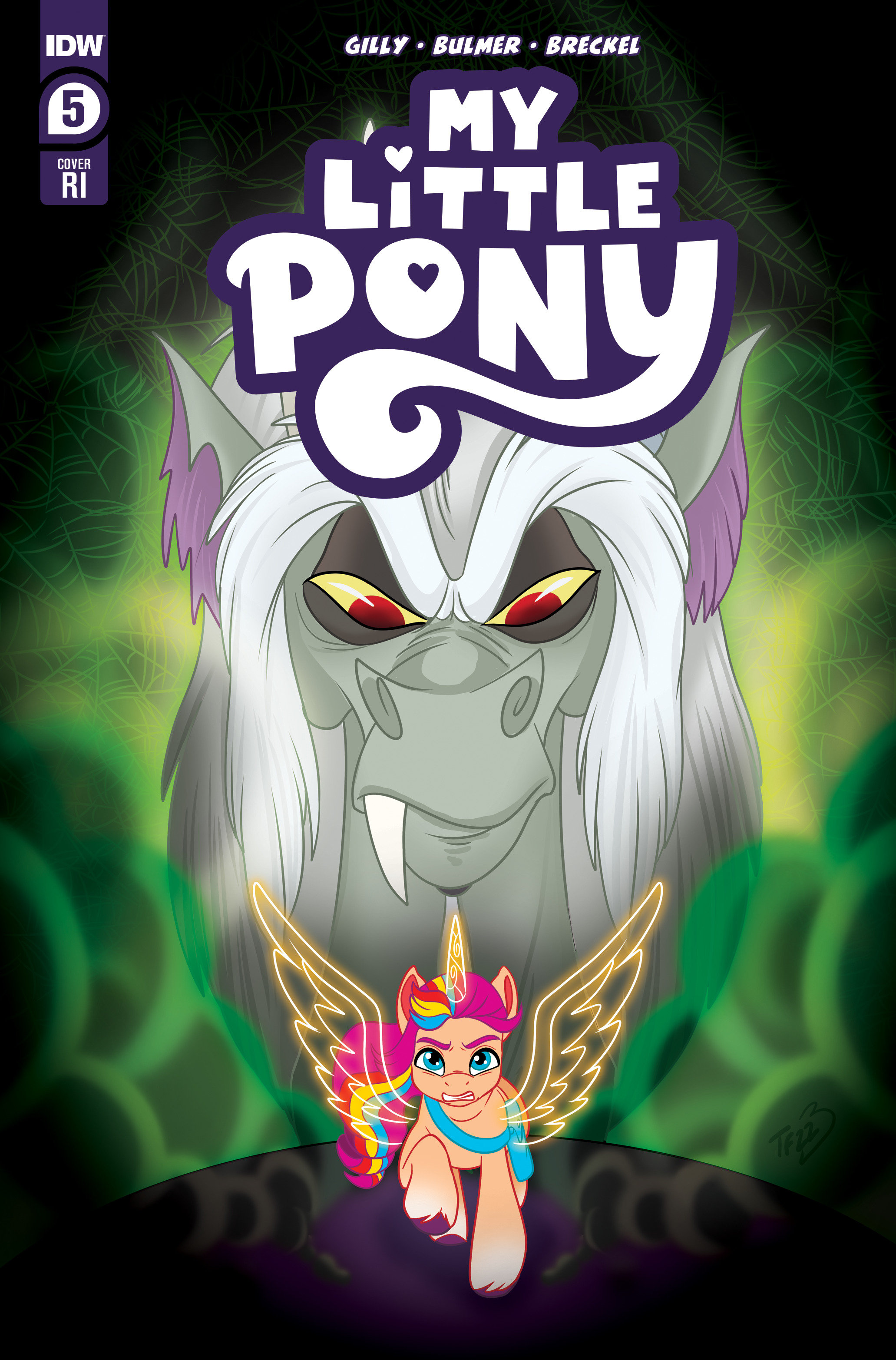 My Little Pony #5 Cover Retailer Incentive Forstner 1 for 10 Incentive