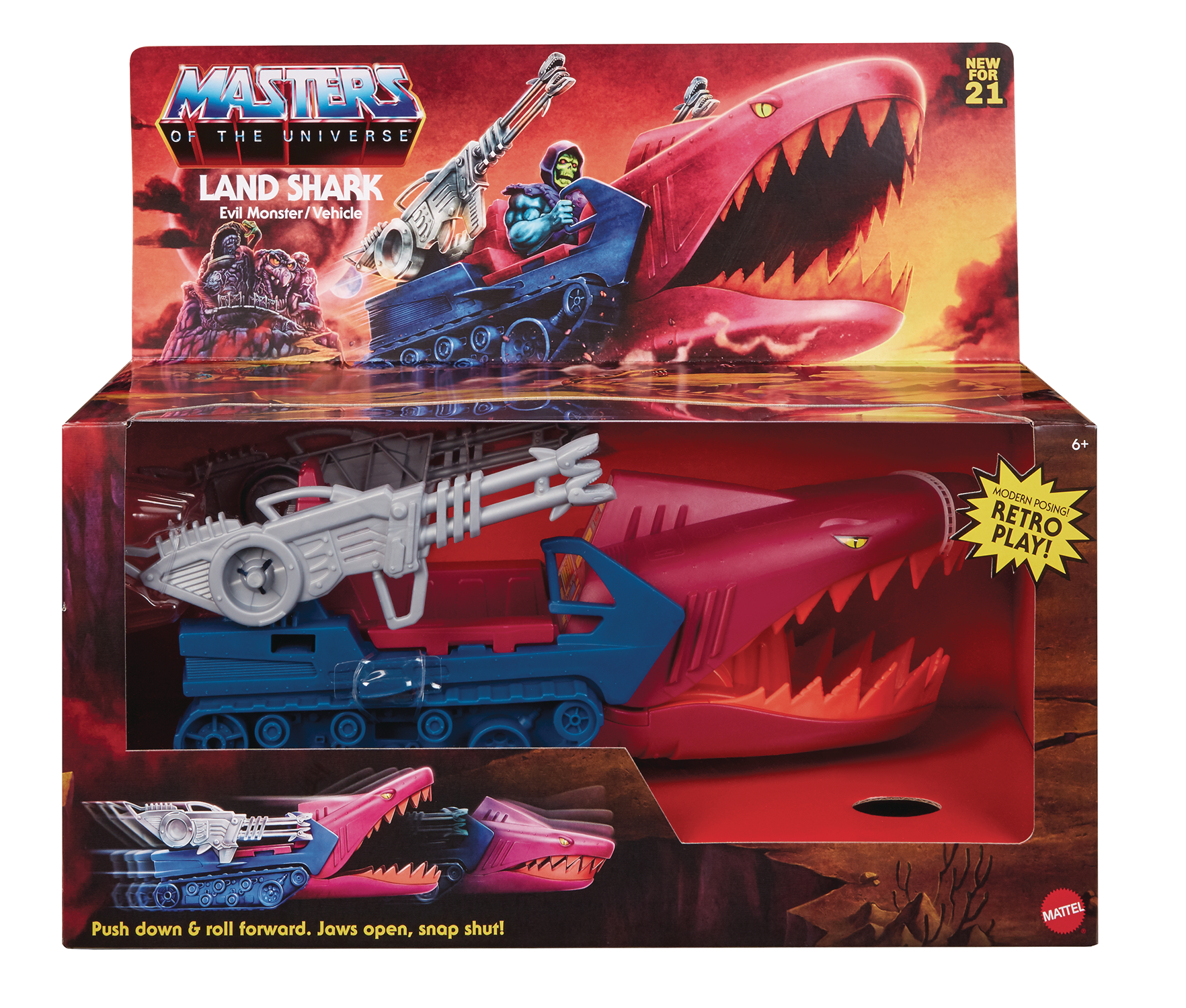 Masters of the Universe Origins Land Shark Vehicle Cs