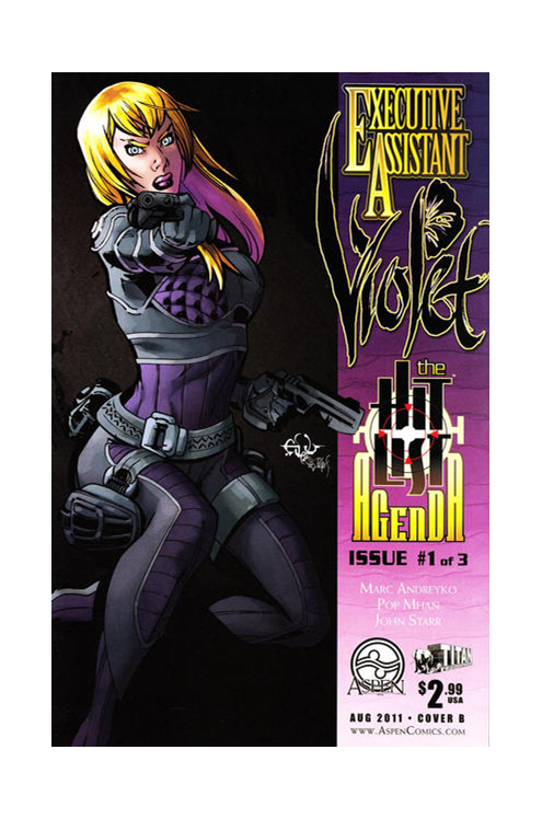 Executive Assistant Violet #1 Cover B Francisco