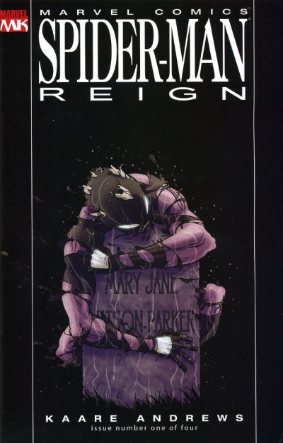 Spider-Man: Reign #1 [Direct Edition - 50/50 Split - Black Costume]