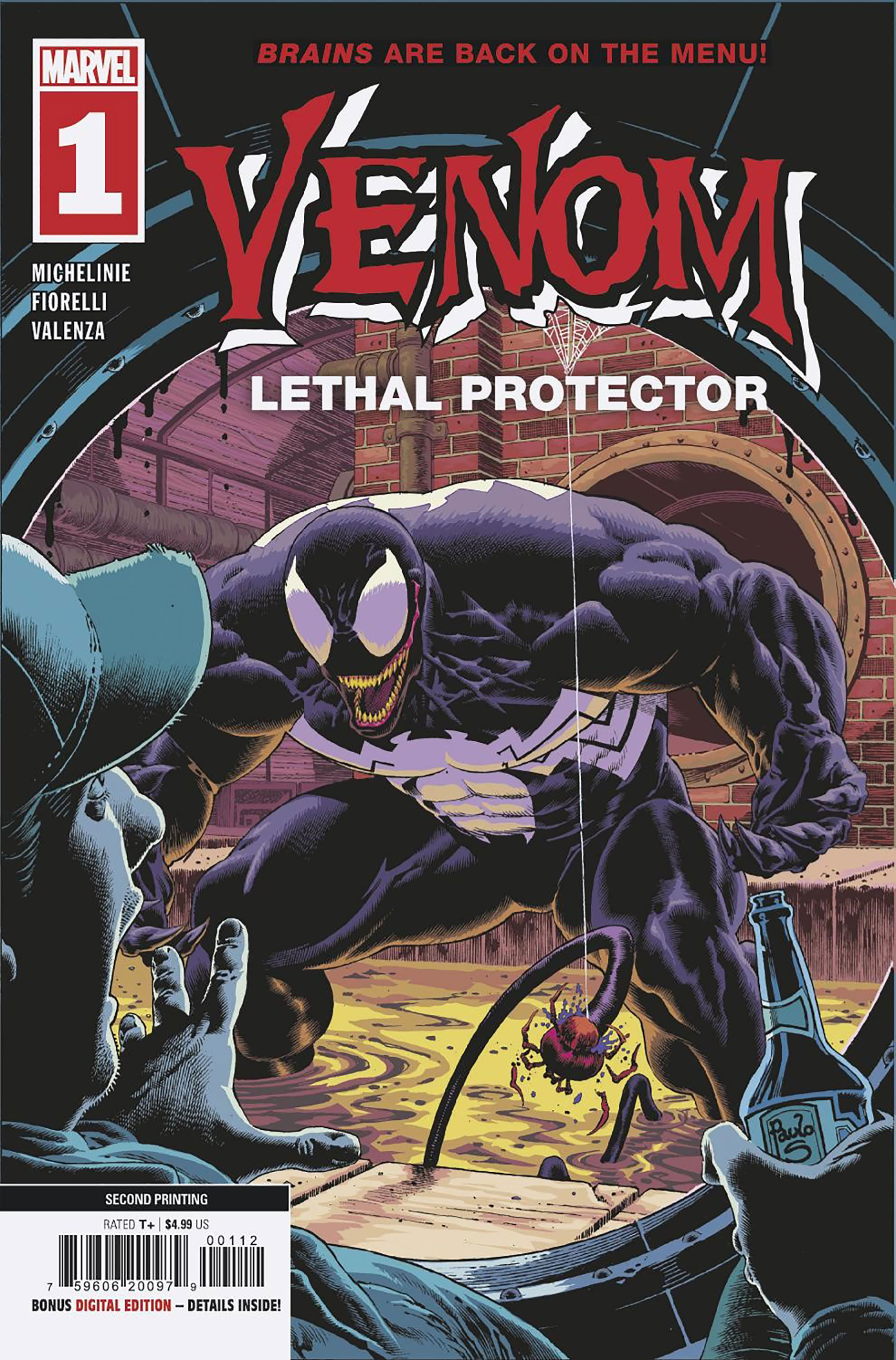 Venom: Lethal Protector #1 2nd Printing Siqueira Variant (Of 5)
