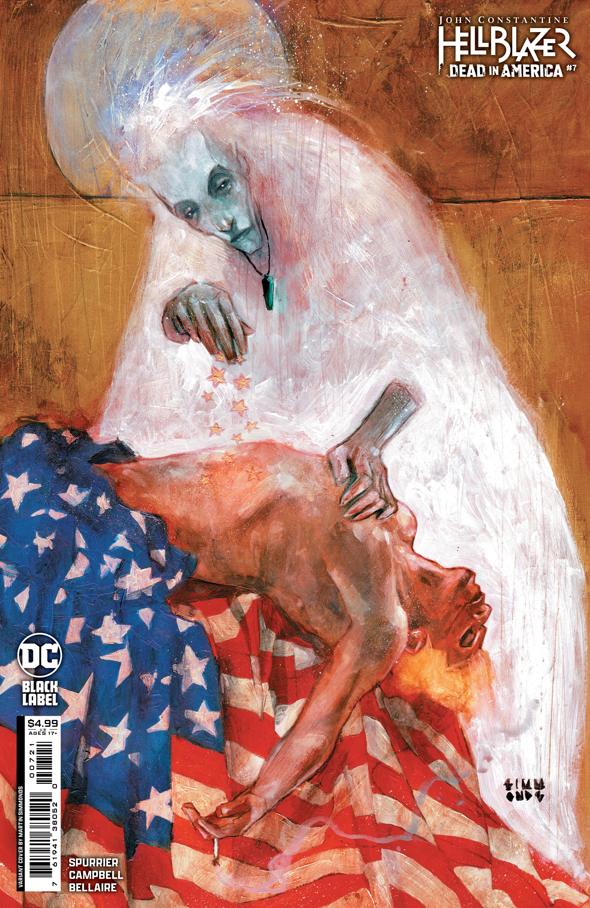 John Constantine, Hellblazer Dead in America #7 (Of 11) Cover B Martin Simmonds Variant (Mature)