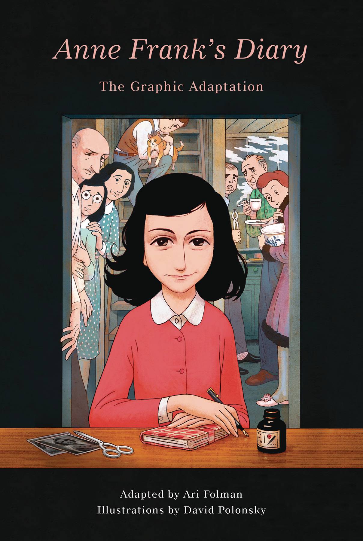 Anne Franks Diary Graphic Adaptation Hardcover
