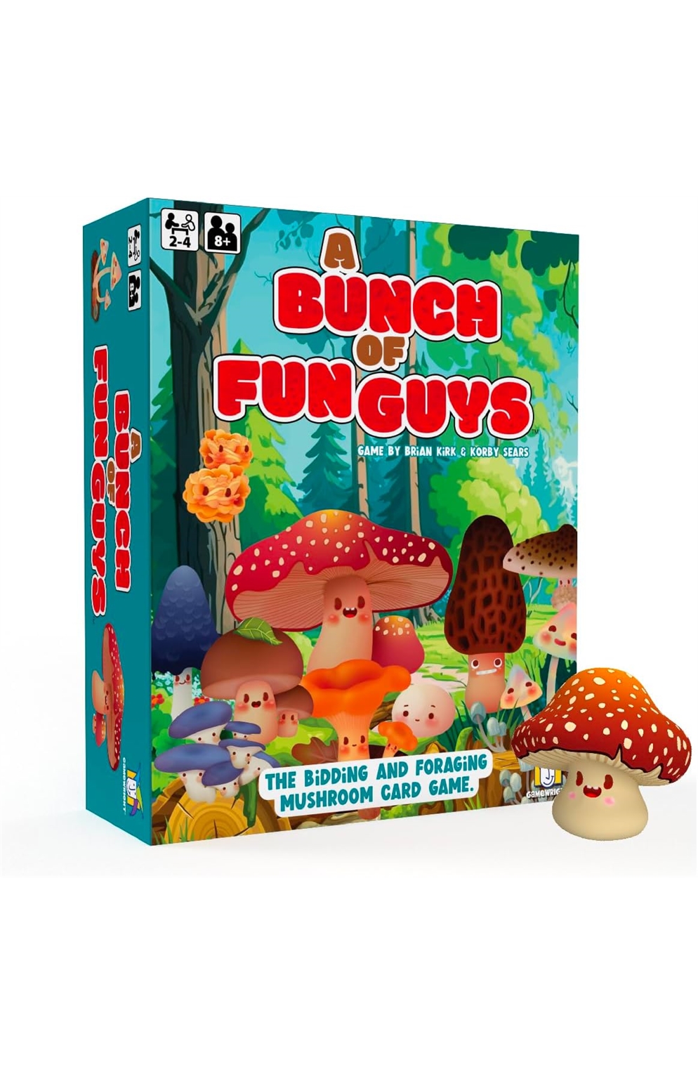 A Bunch of Fun Guys - The Bidding And Foraging Mushroom Card Game