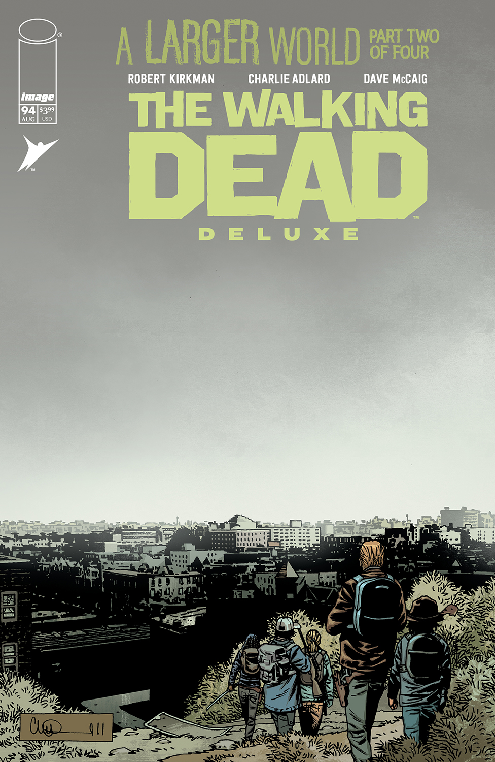 Walking Dead Deluxe #94 Cover B Charlie Adlard & Dave McCaig Variant