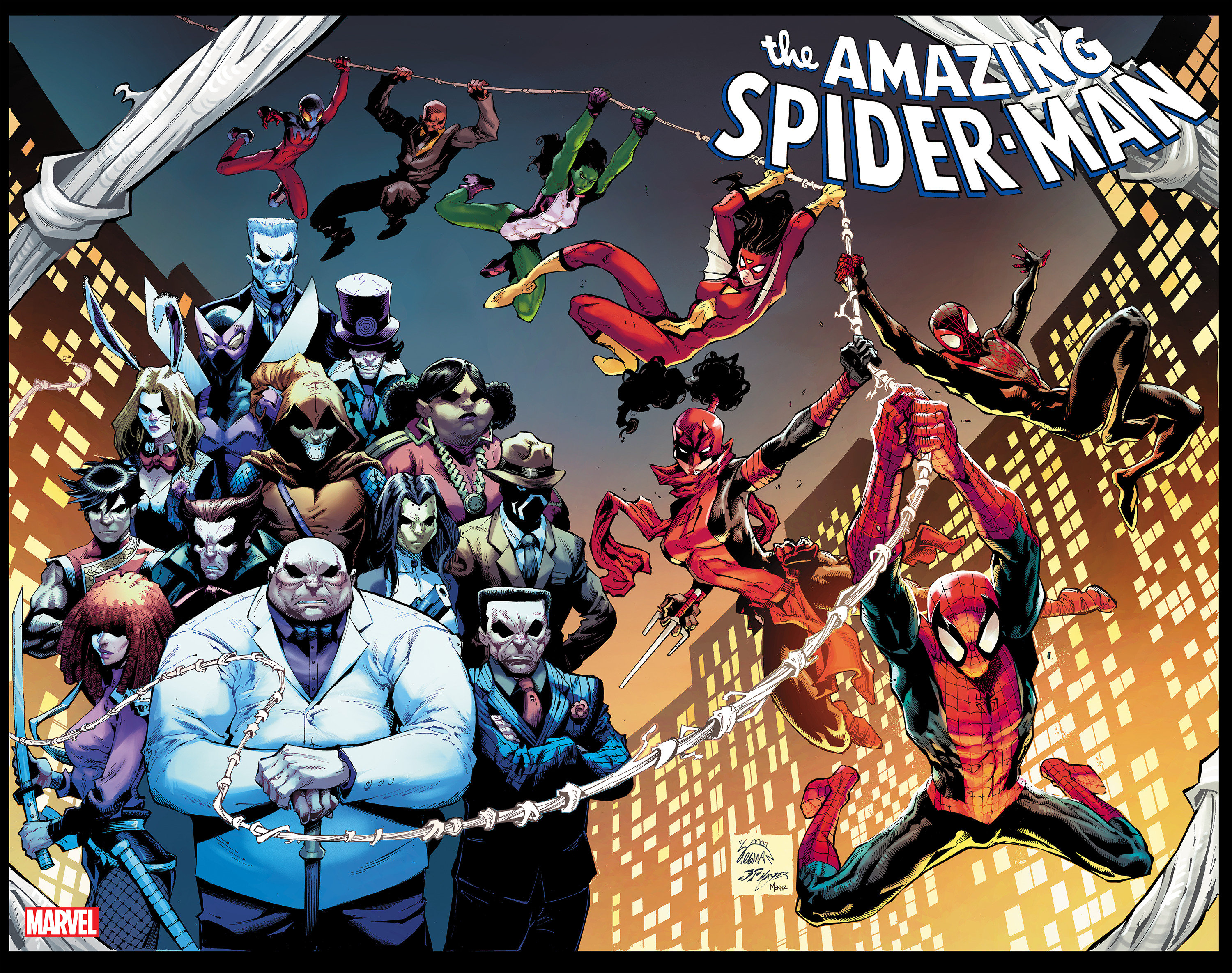 Amazing Spider-Man #39 Ryan Stegman Wraparound Variant (Gang War)