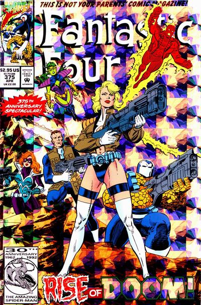 Fantastic Four #375 [Direct]-Very Fine (7.5 – 9)