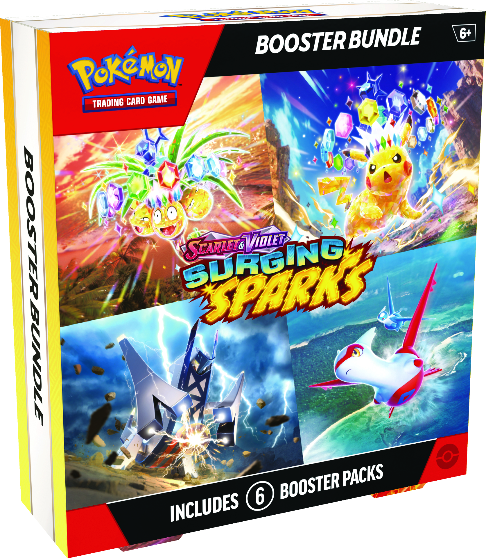 Pokemon TCG: Scarlet And Violet 8 Surging Sparks Booster Bundle