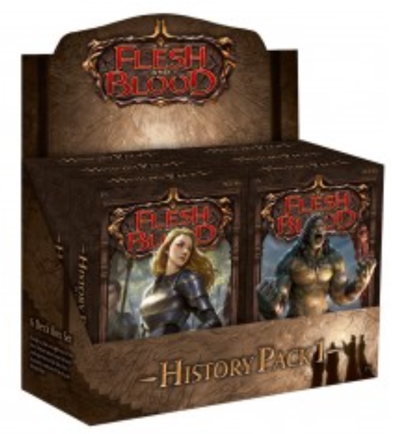 Flesh And Blood TCG: History Pack 1 Blitz Deck Display