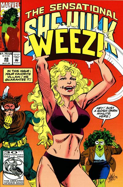 The Sensational She-Hulk #48-Very Fine