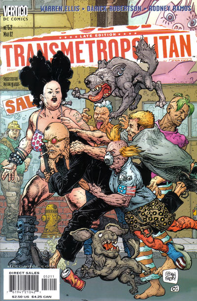 Transmetropolitan #52-Fine (5.5 – 7)