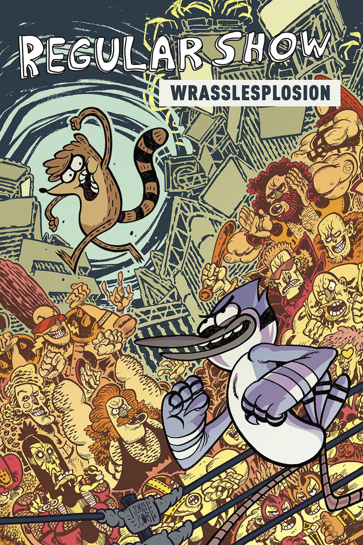 Regular Show Original Graphic Novel Volume 4 Wrasslesplosion
