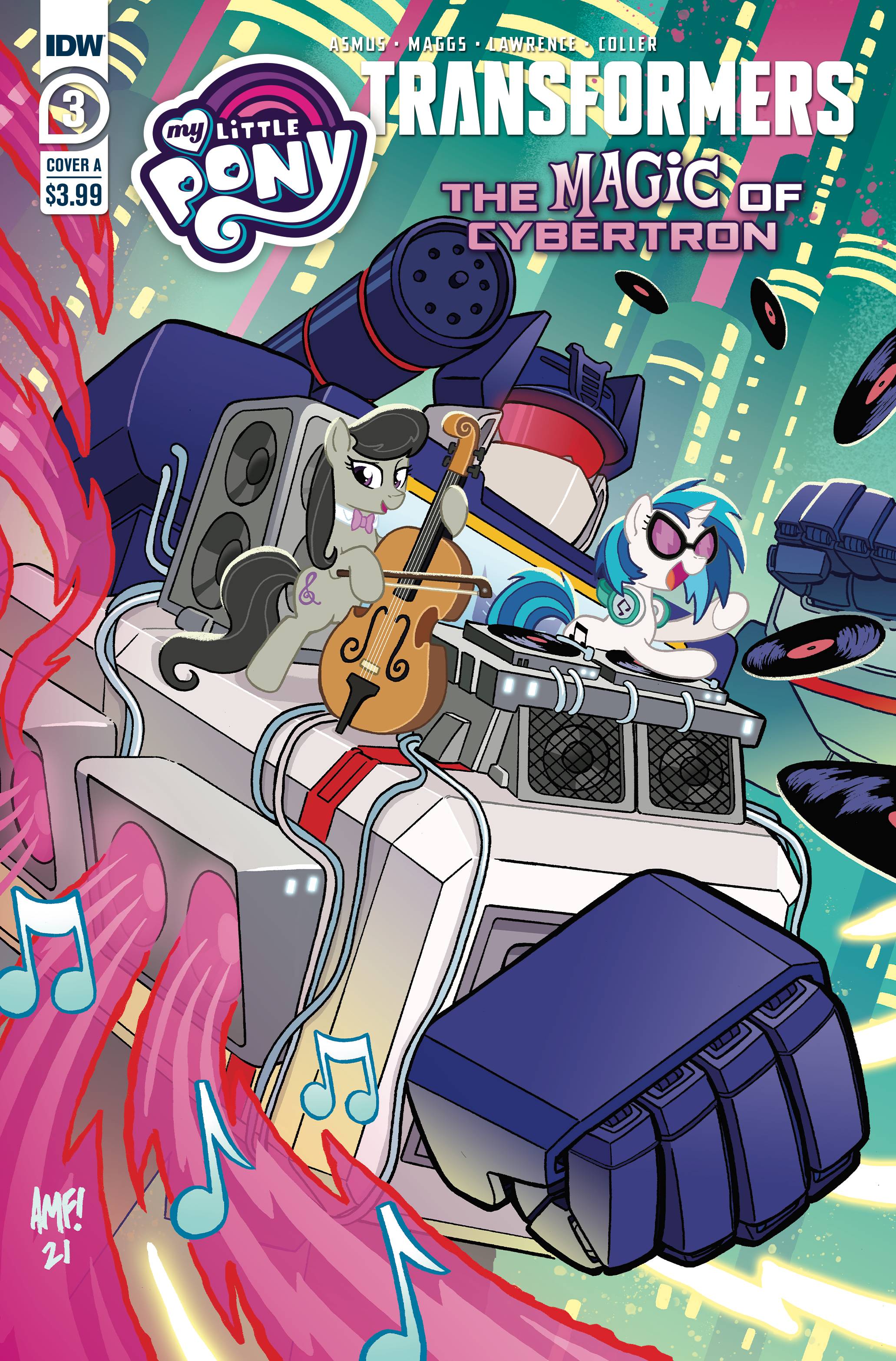 My Little Pony Transformers II #3 Cover A Tony Fleecs (Of 4)