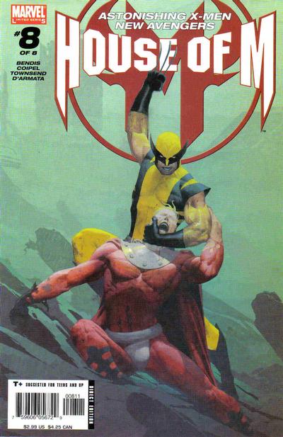 House of M #8 [Esad Ribic Cover] - Vf-