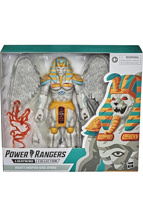 Power Rangers Lightning Collection Monsters Mighty Morphin King Sphinx 8-Inch Premium Collectible Ac