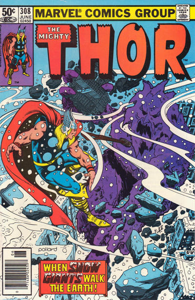 Thor #308 [Newsstand] - Fn/Vf