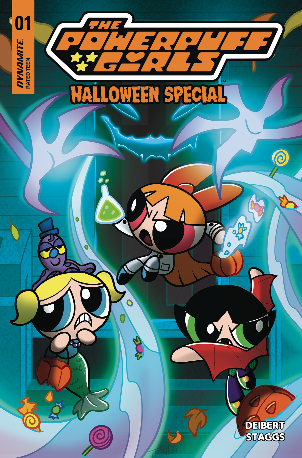 Powerpuff Girls Halloween Special One-Shot Cover B Forstner