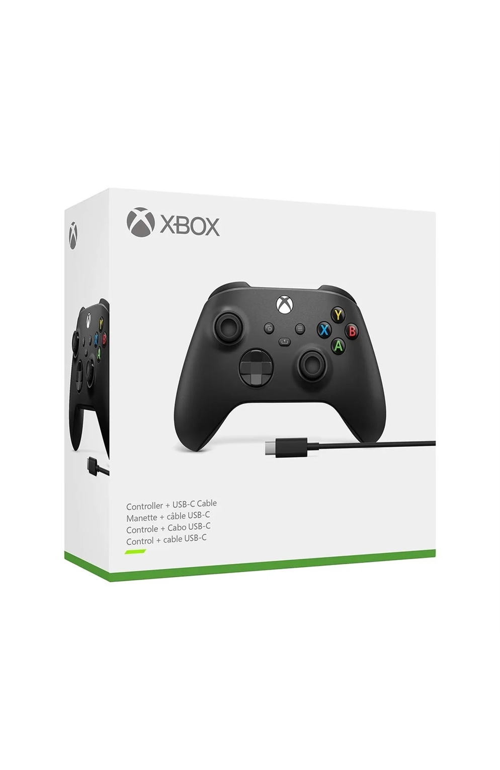 Xbox Series X/S Wireless Controller With Usb-C Charger Carbon Black