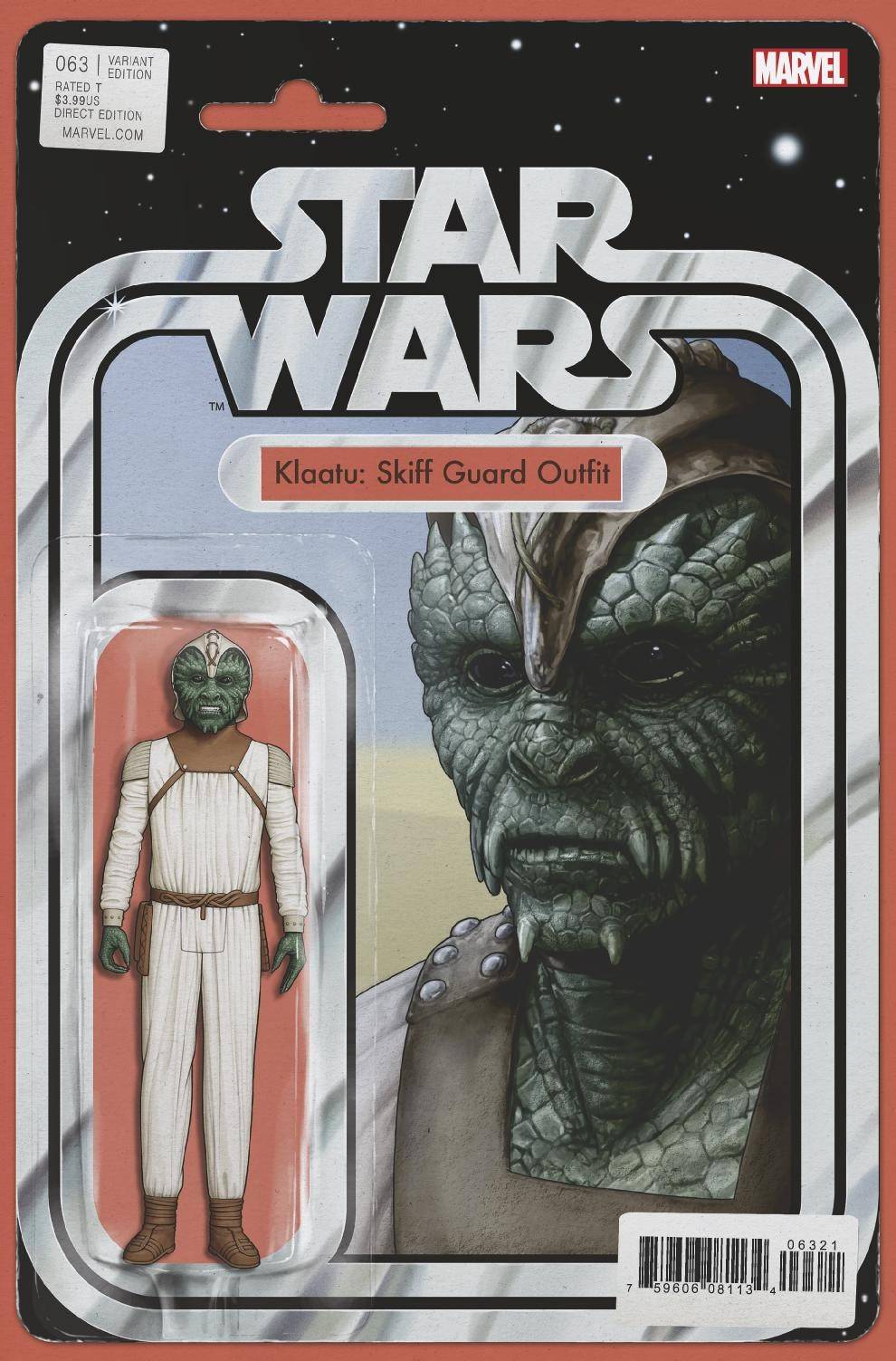 Star Wars #63 Christopher Action Figure Variant (2015)