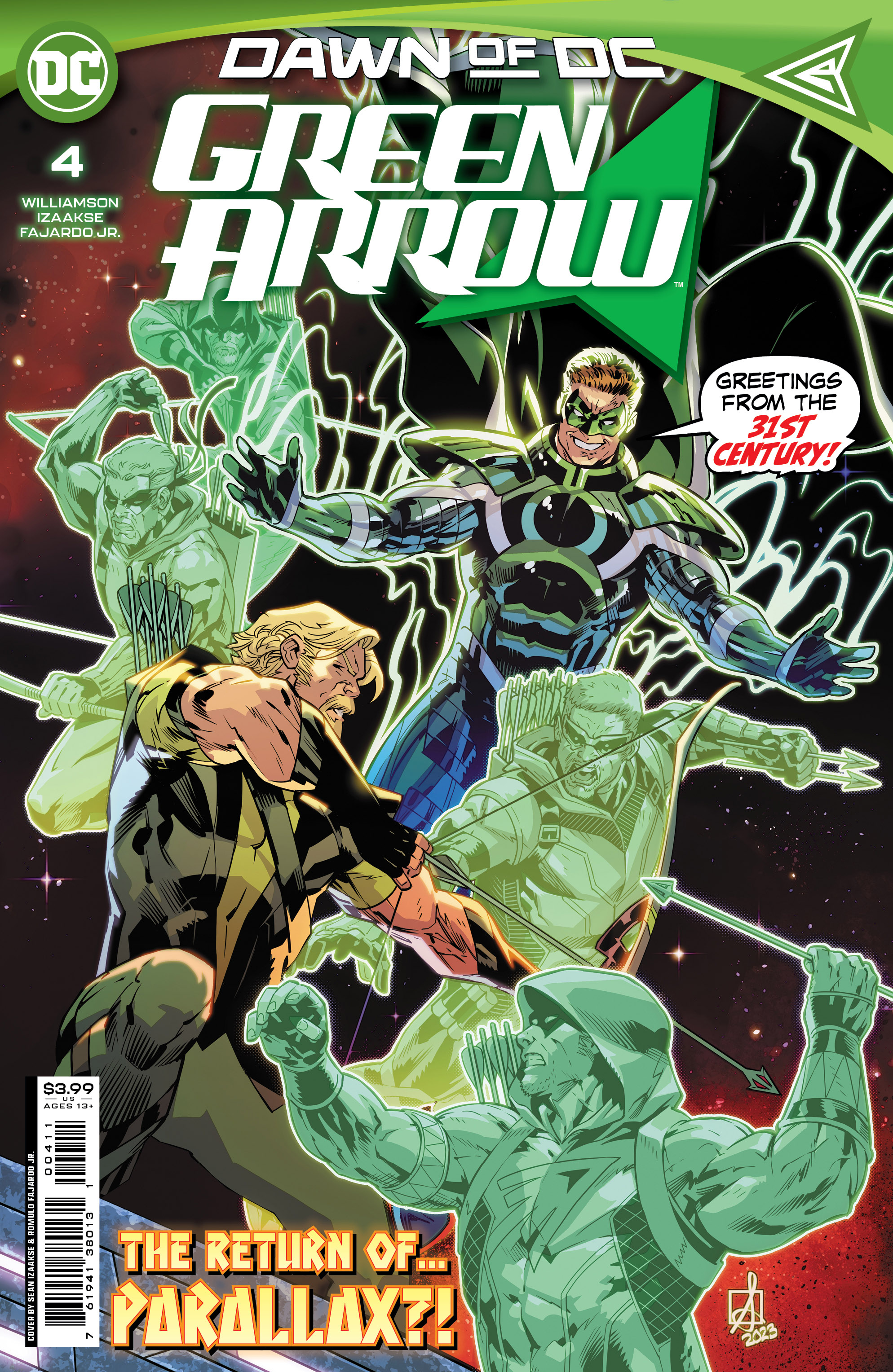 Green Arrow #4 Cover A Sean Izaakse (Of 6)