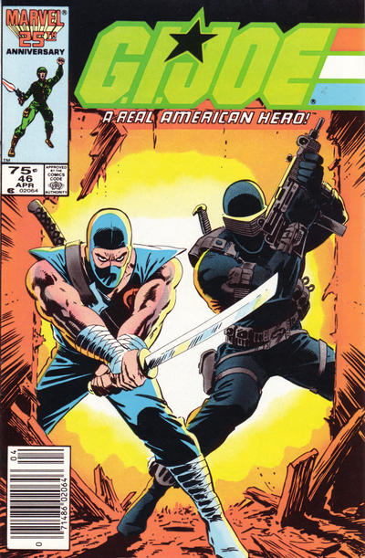 G.I. Joe, A Real American Hero #46 [Newsstand]-Very Fine (7.5 – 9)