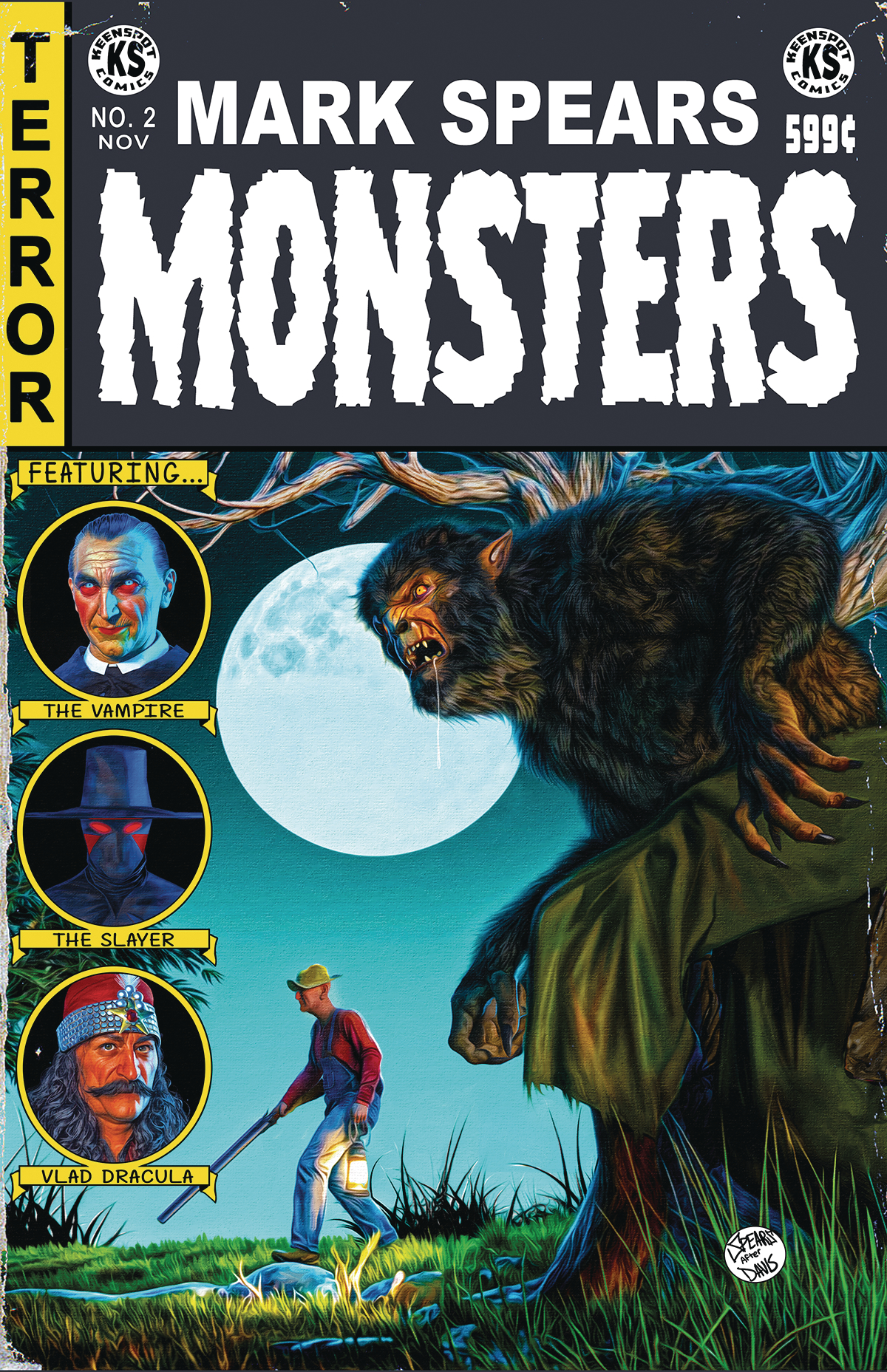 Mark Spears Monsters #2 Cover D EC Comics Homage