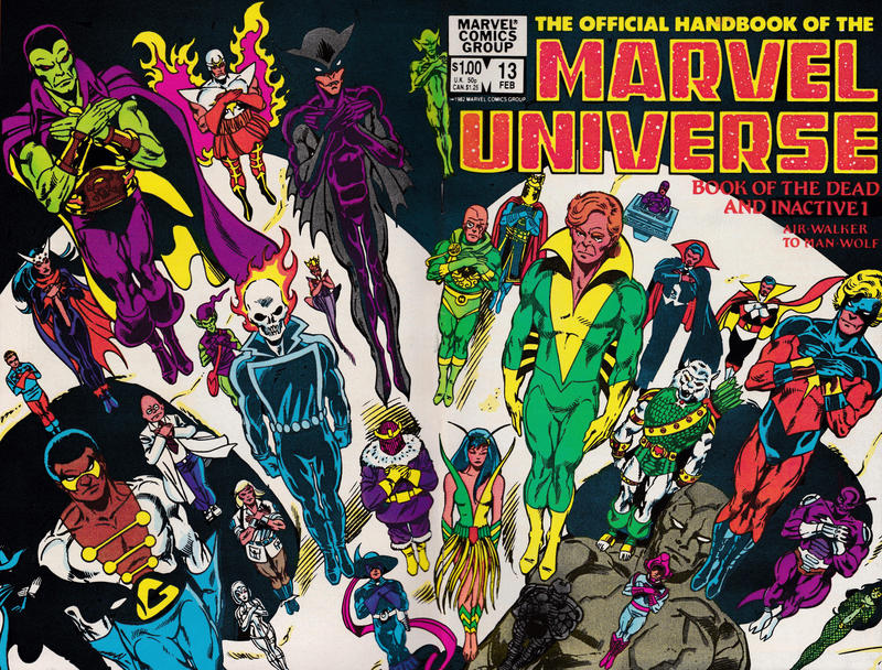 The Official Handbook of The Marvel Universe #13 