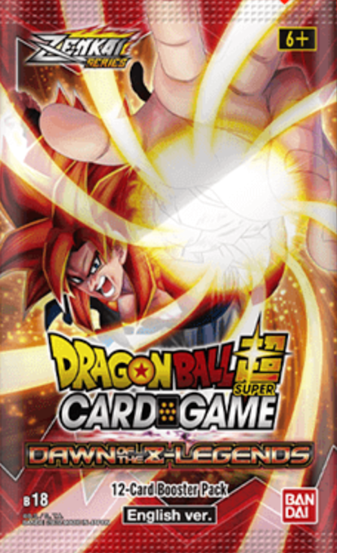 Dragon Ball Super TCG: Zenkai Series 1 Dawn of the Z-Legends Booster Pack [DBS-B18]