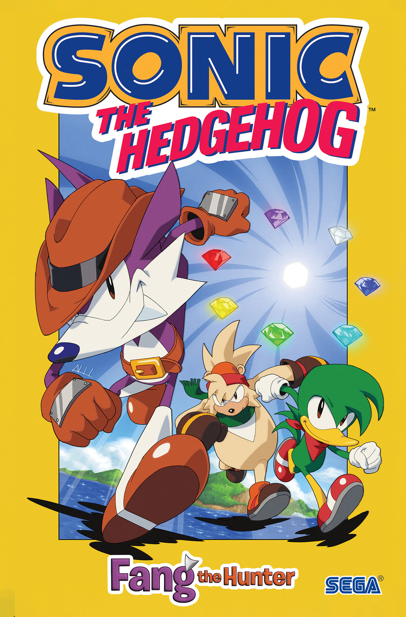 Sonic The Hedgehog: Fang The Hunter Graphic Novel