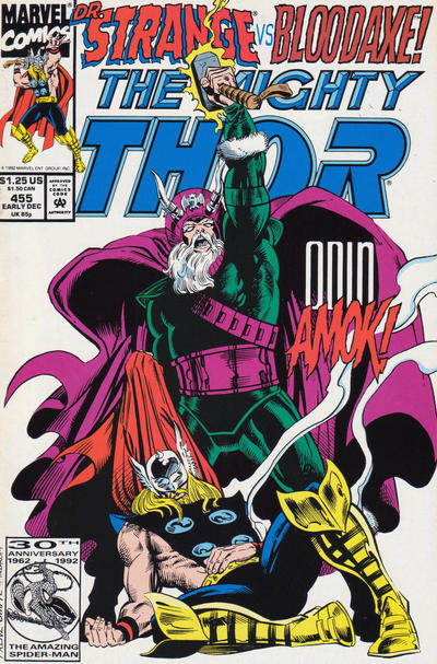 Thor #455 [Direct]-Very Fine