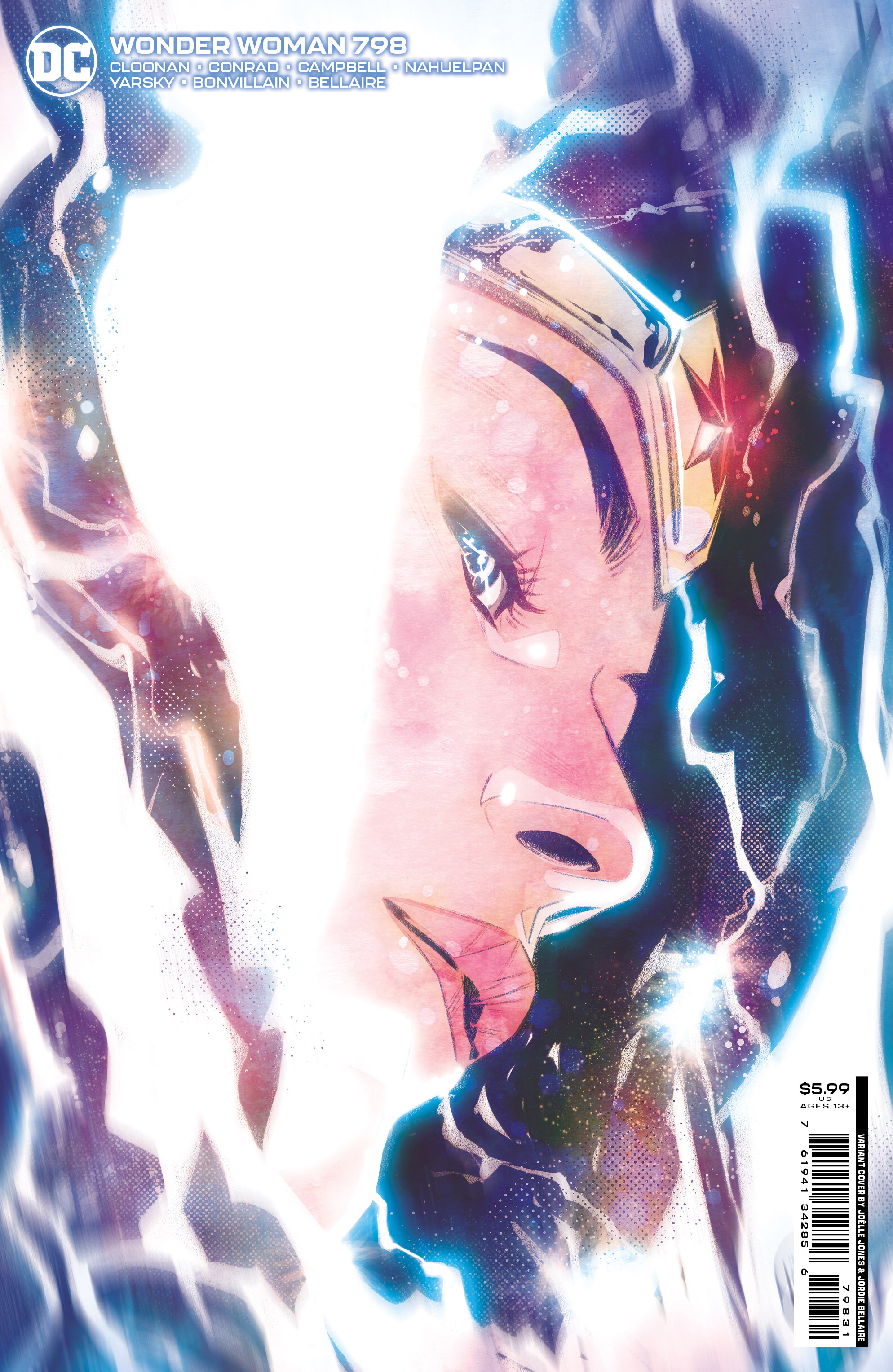 Wonder Woman #798 Cover B Joelle Jones Card Stock Variant (Revenge of the Gods) (2016)
