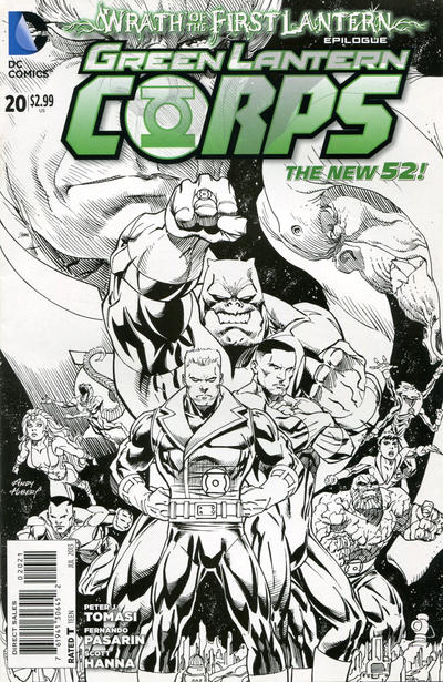 Green Lantern Corps #20 Variant Edition (Wrath) (2011)
