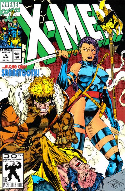 X-Men #6 [Direct]-Very Fine (7.5 – 9) [1St App. of Birdy]