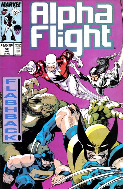 Alpha Flight #52-Fine/ Very Fine