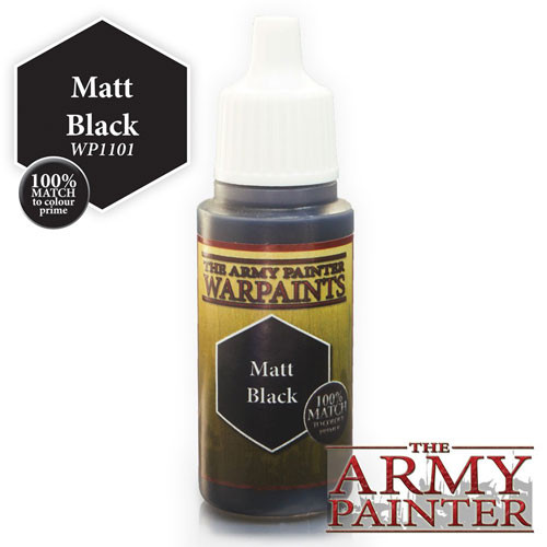 Army Painter Warpaints: Matt Black